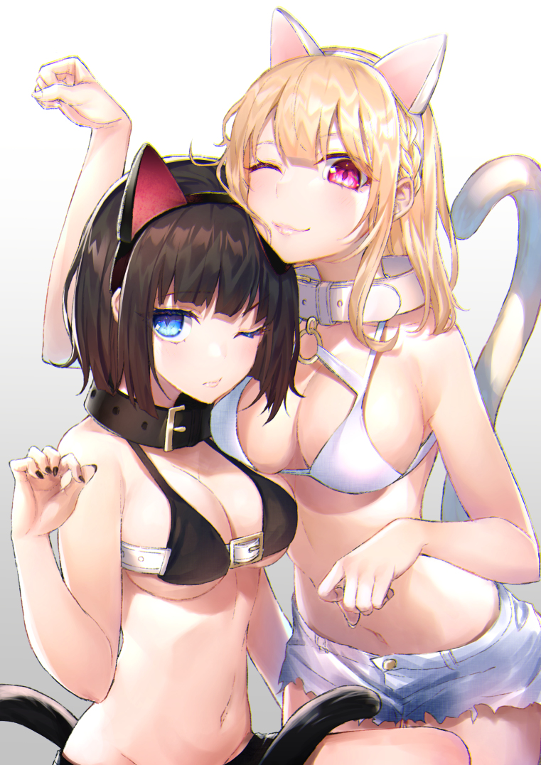 This is a pixiv picture whose title is B and W.