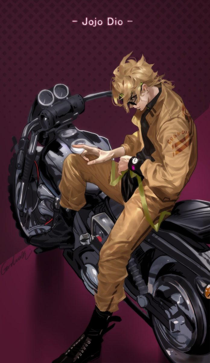 This is a pixiv picture whose title is DIO.
