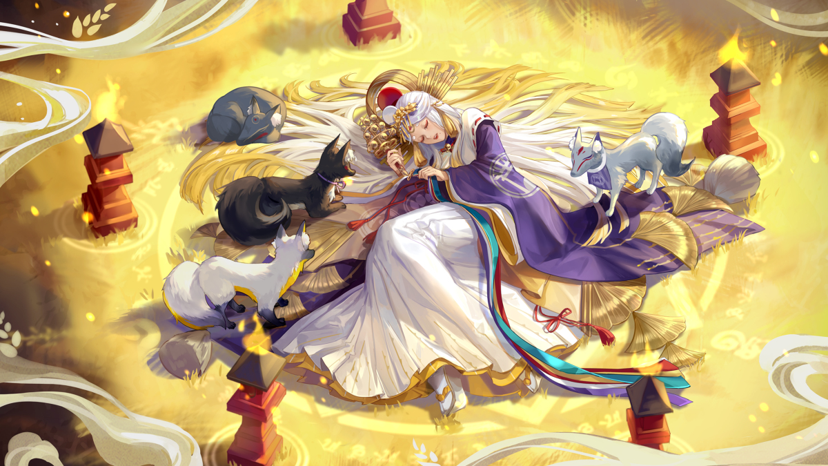 This is a pixiv picture whose title is 御馔津.