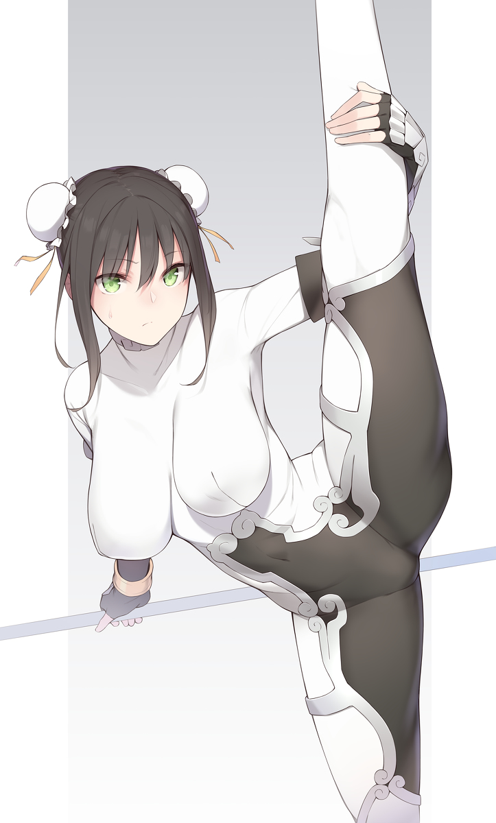 This is a pixiv picture whose title is 秦良玉のお稽古.