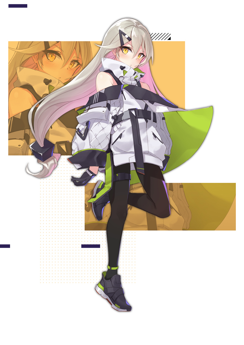 This is a pixiv picture whose title is MG4 スニーカー.