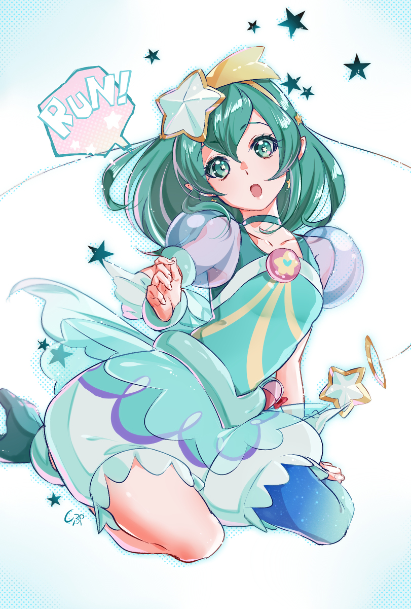 This is a pixiv picture whose title is キュアミルキー.