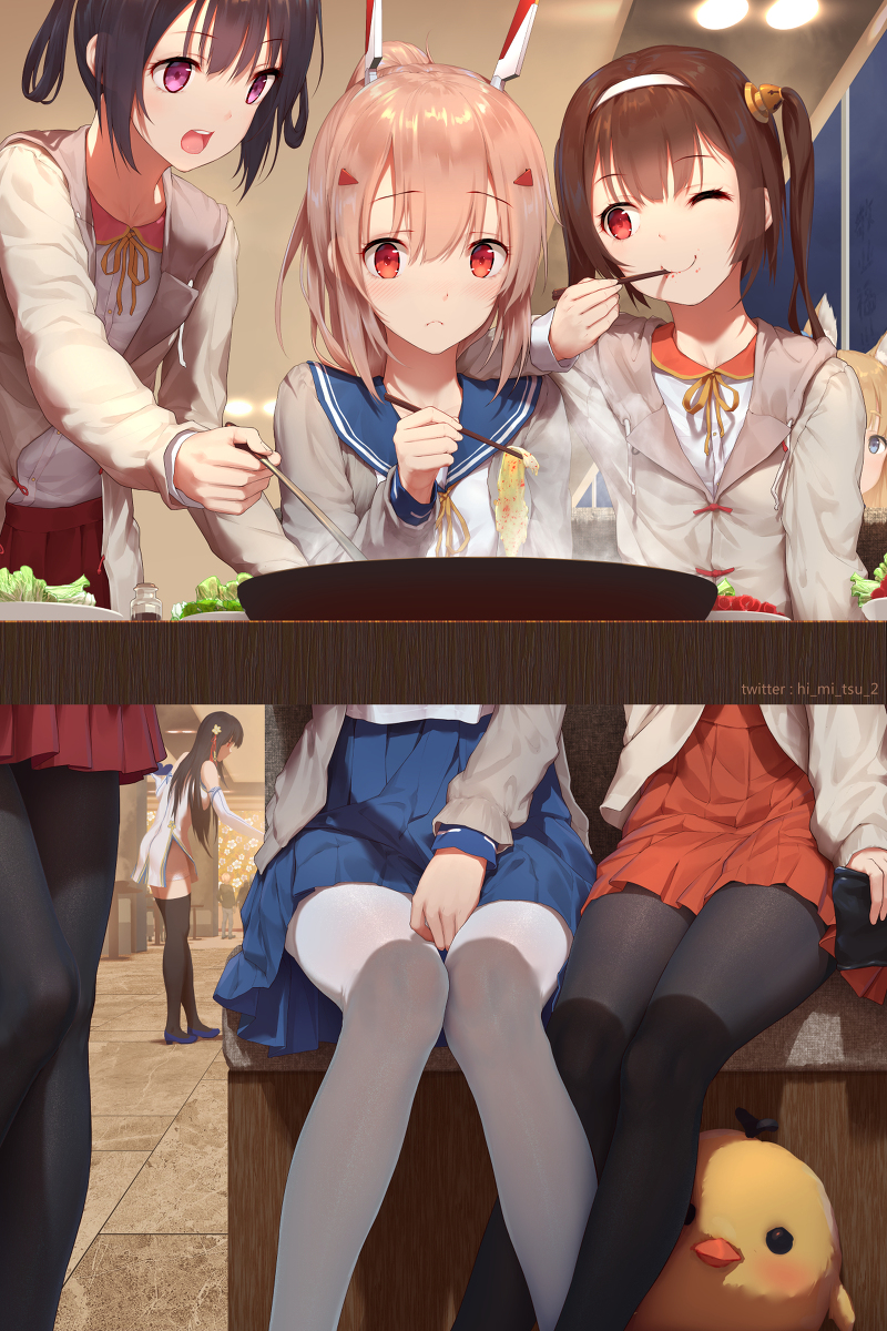 This is a pixiv picture whose title is 白菜なら全然辛くないよ！.