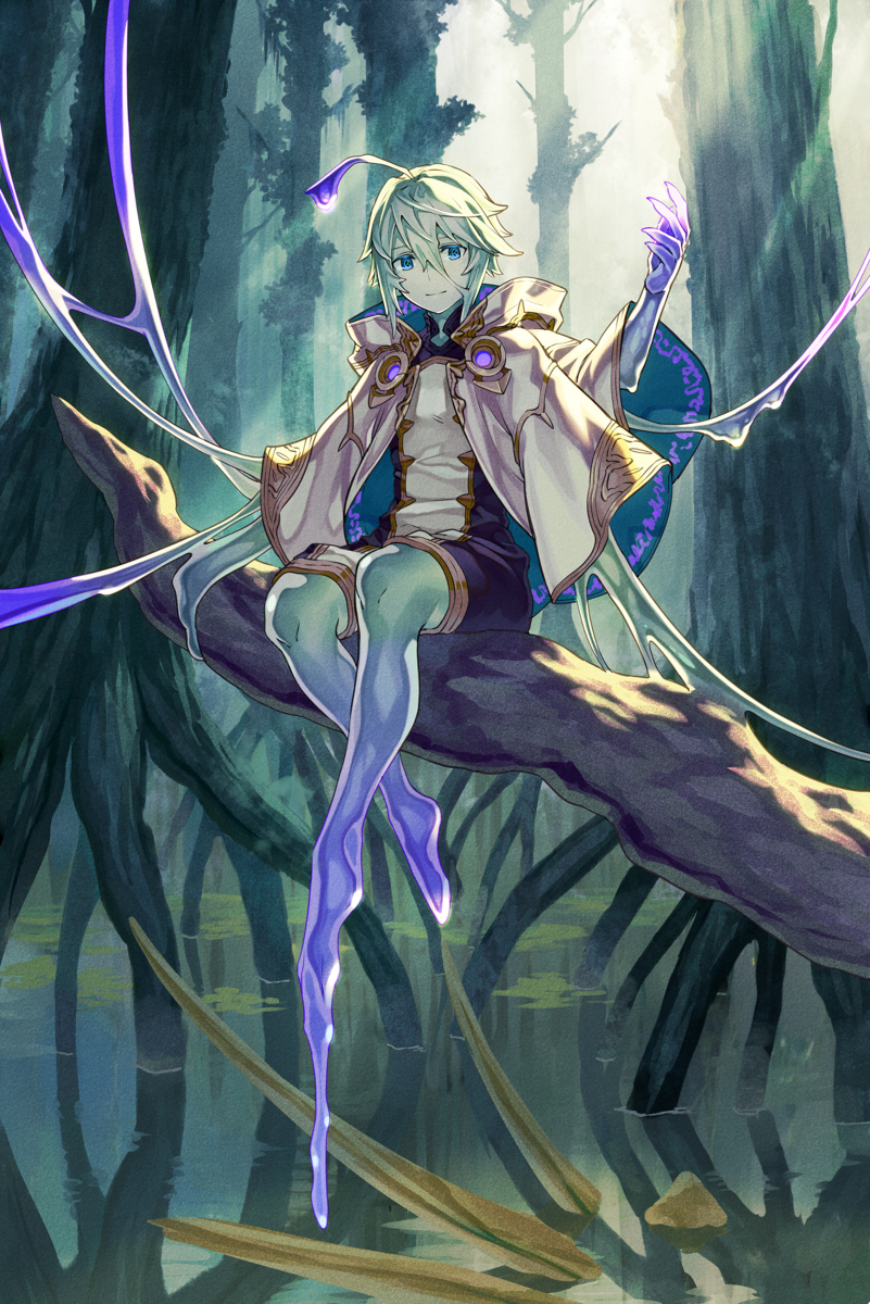 This is a pixiv picture whose title is 【PFLS】分け身のスルス【エルダーグラン】.