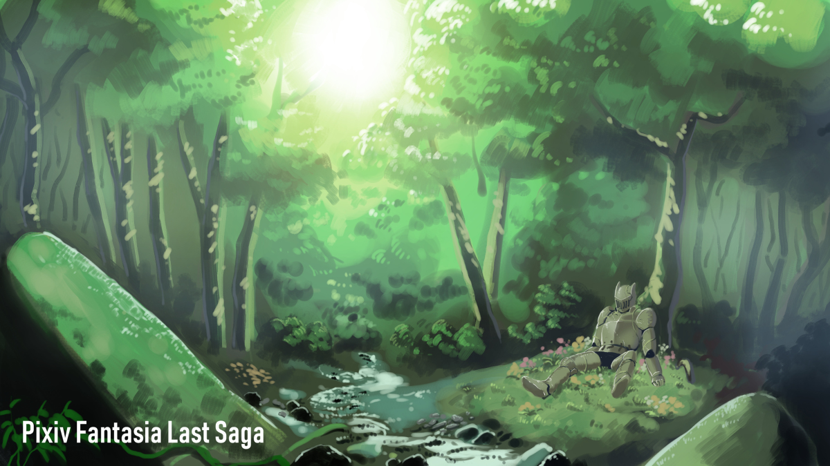 This is a pixiv picture whose title is 【PFLS】騙り部ドニーの英雄譚.