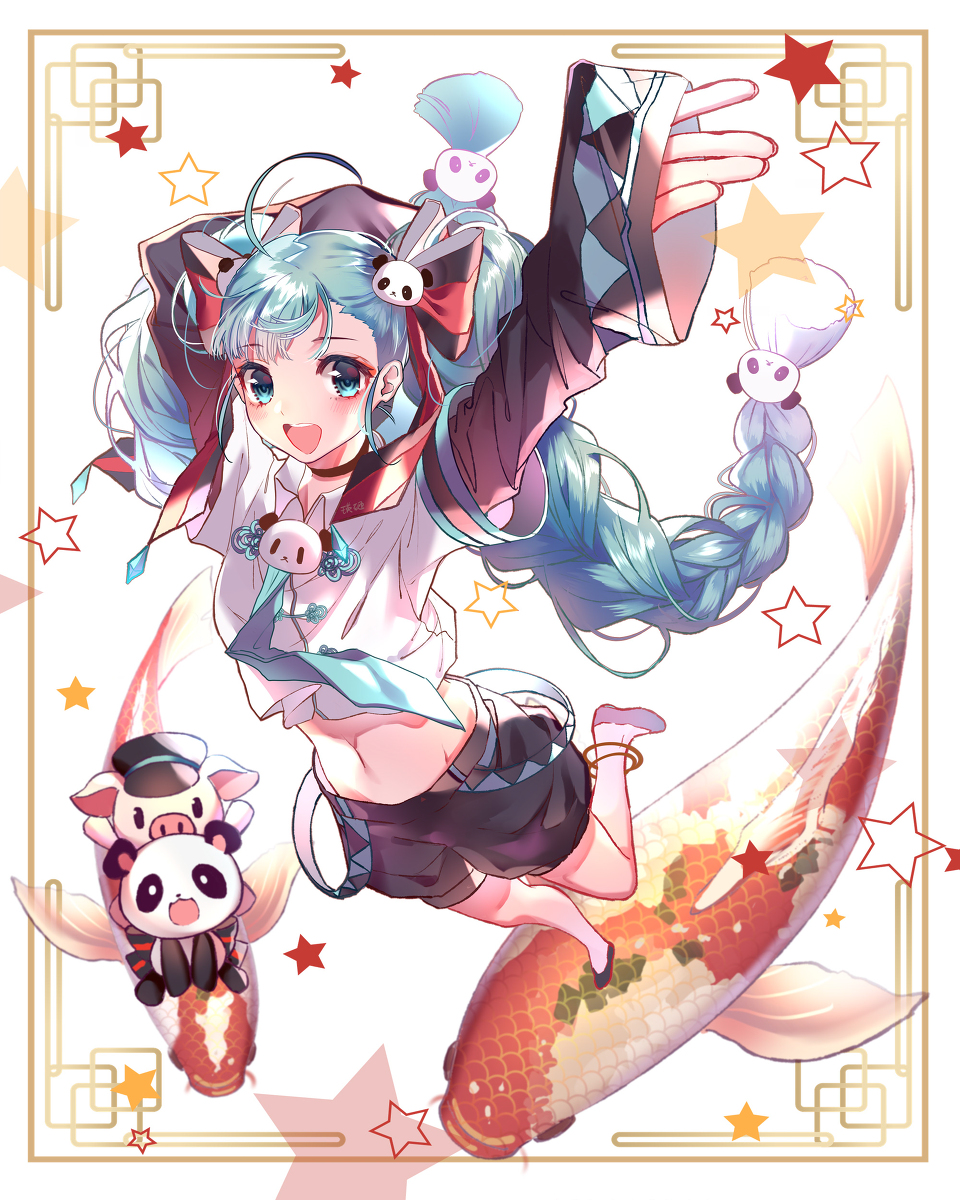 This is a pixiv picture whose title is 新年快乐！.