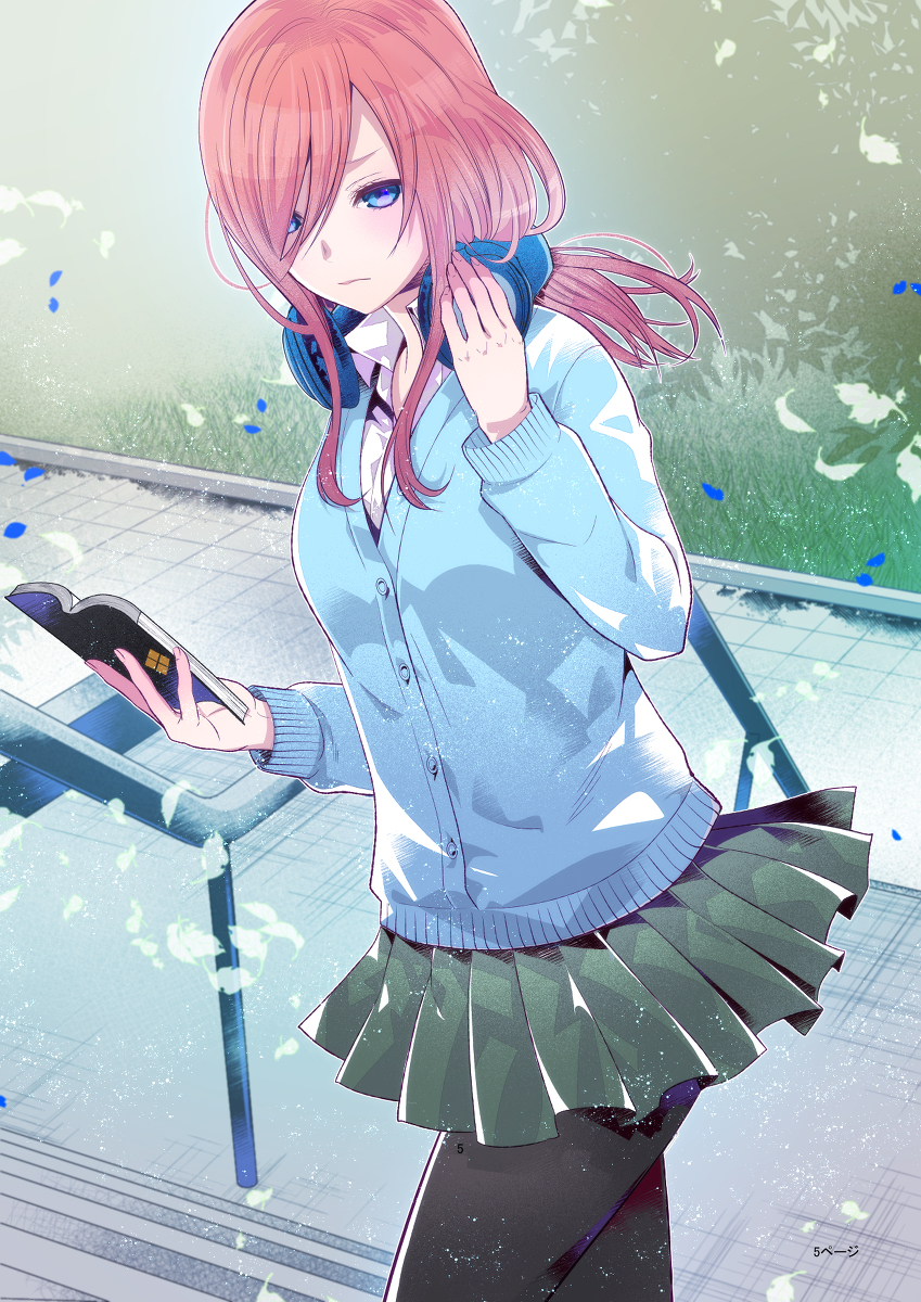 This is a pixiv picture whose title is 三玖.