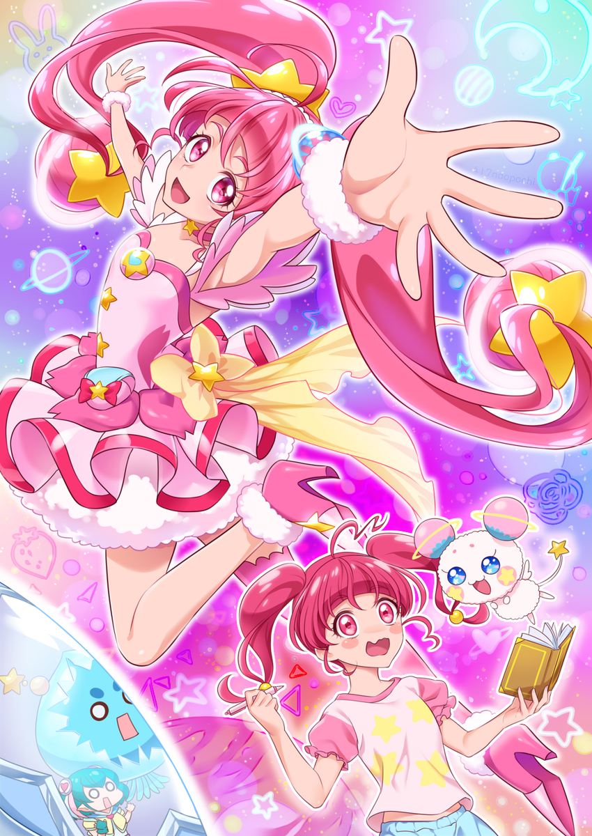 This is a pixiv picture whose title is スタートゥインクルプリキュア　第一話.