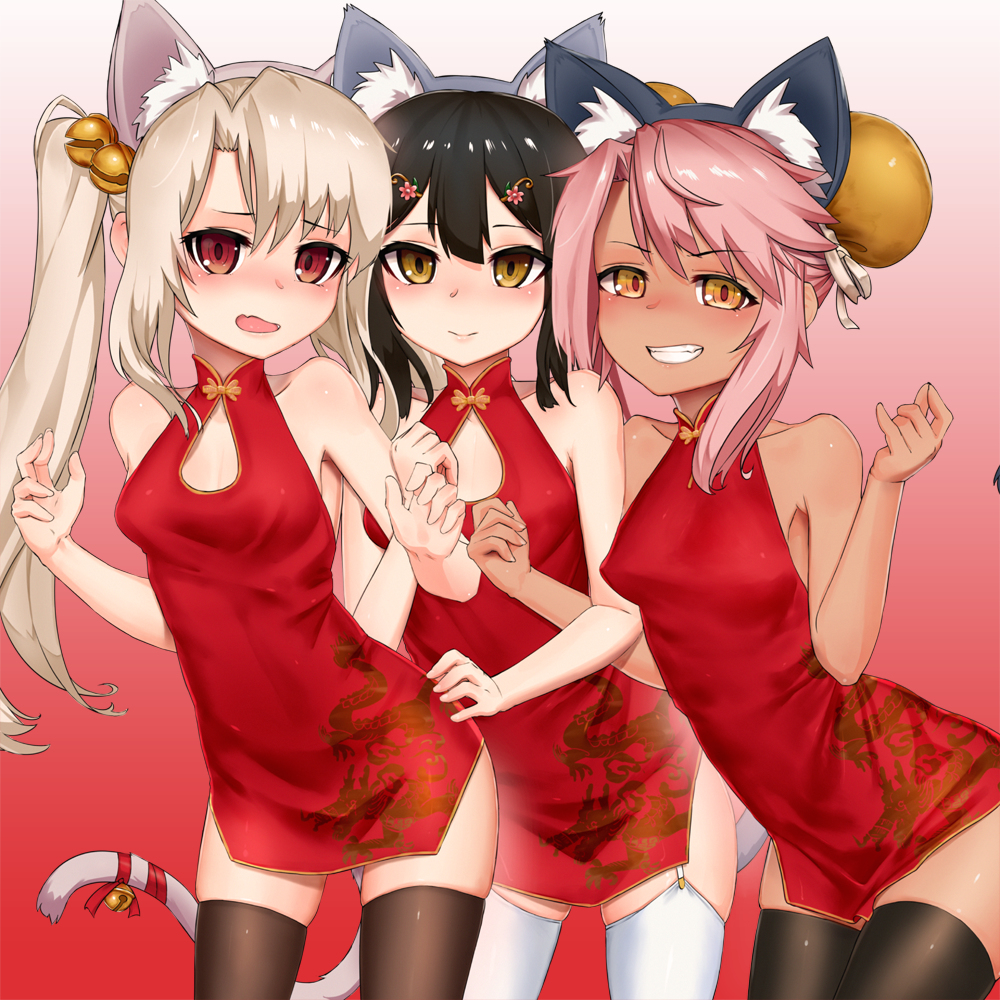 This is a pixiv picture whose title is Qipao.