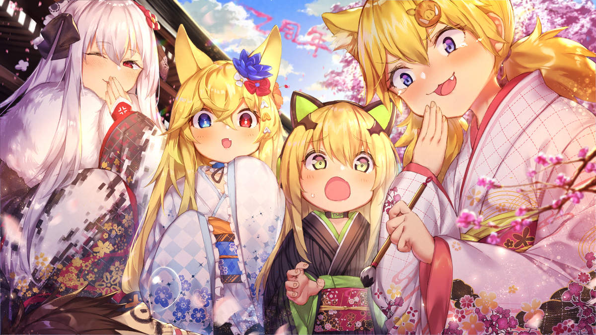 This is a pixiv picture whose title is 新年快樂~.