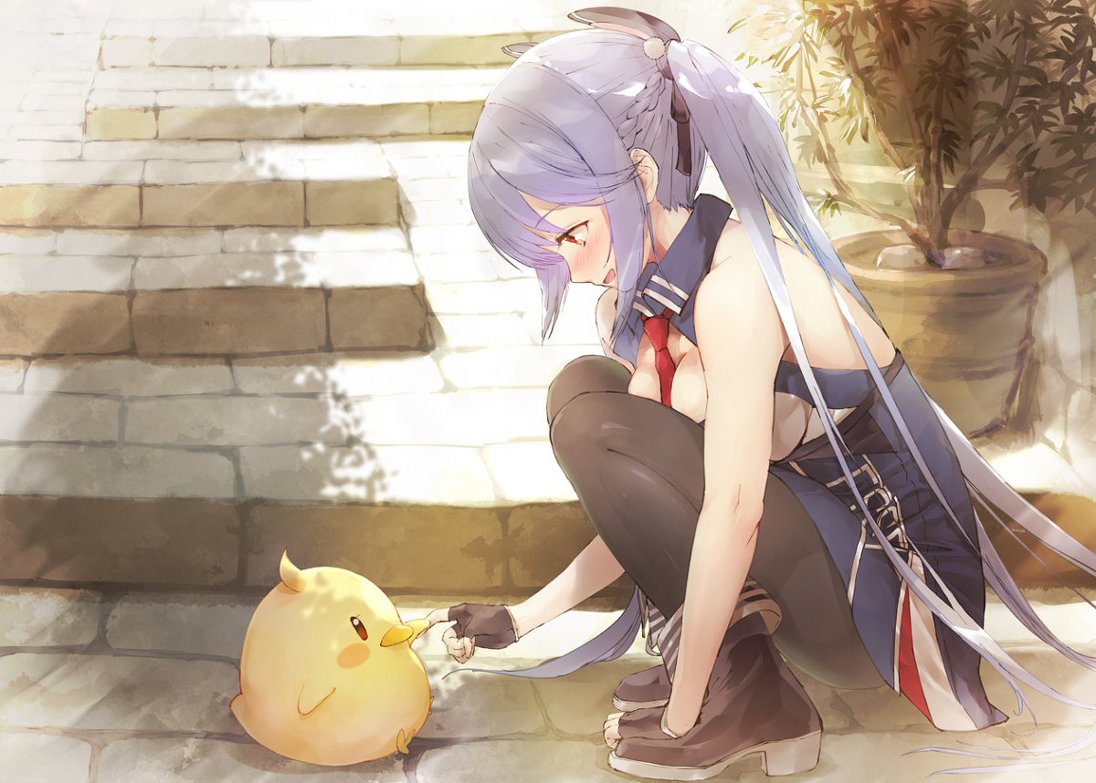 This is a pixiv picture whose title is まんじゅうとエセックス.