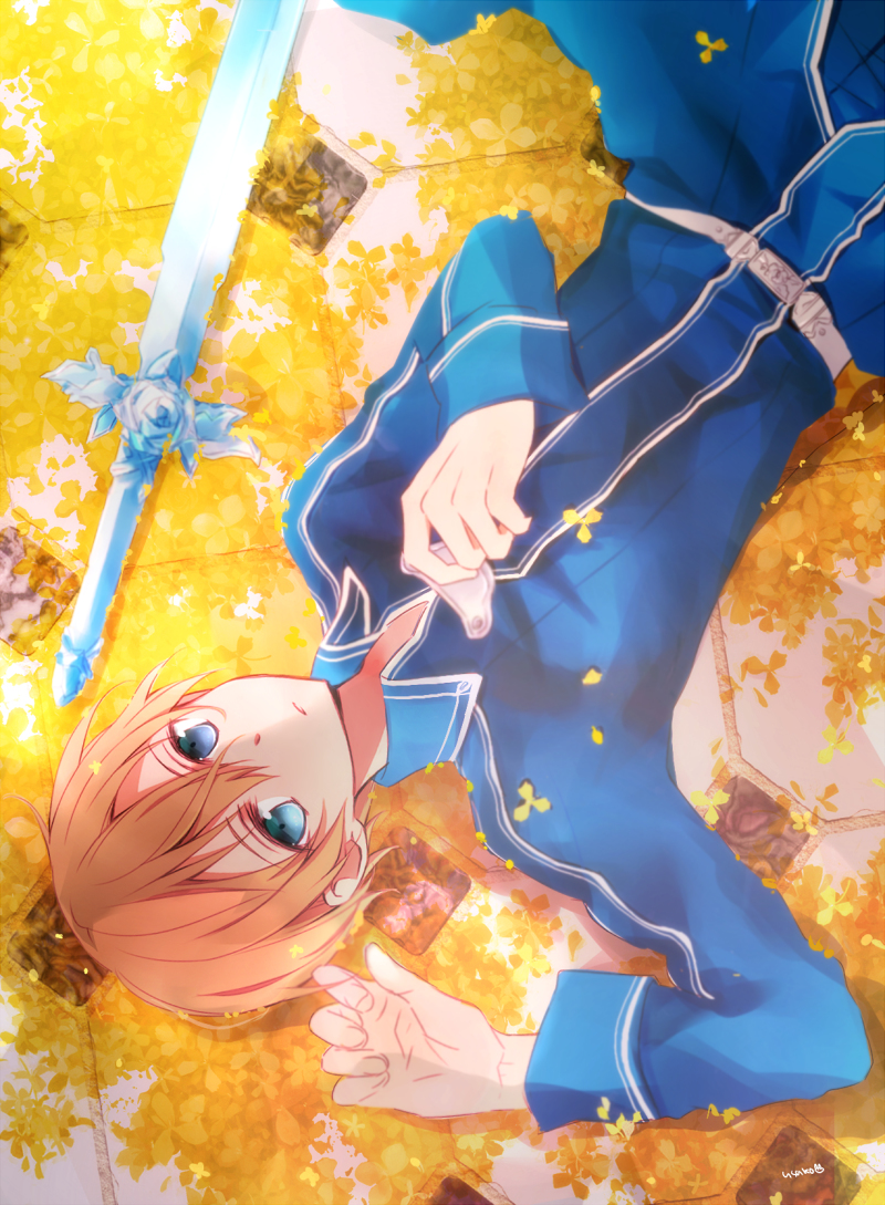 This is a pixiv picture whose title is ユージオ.