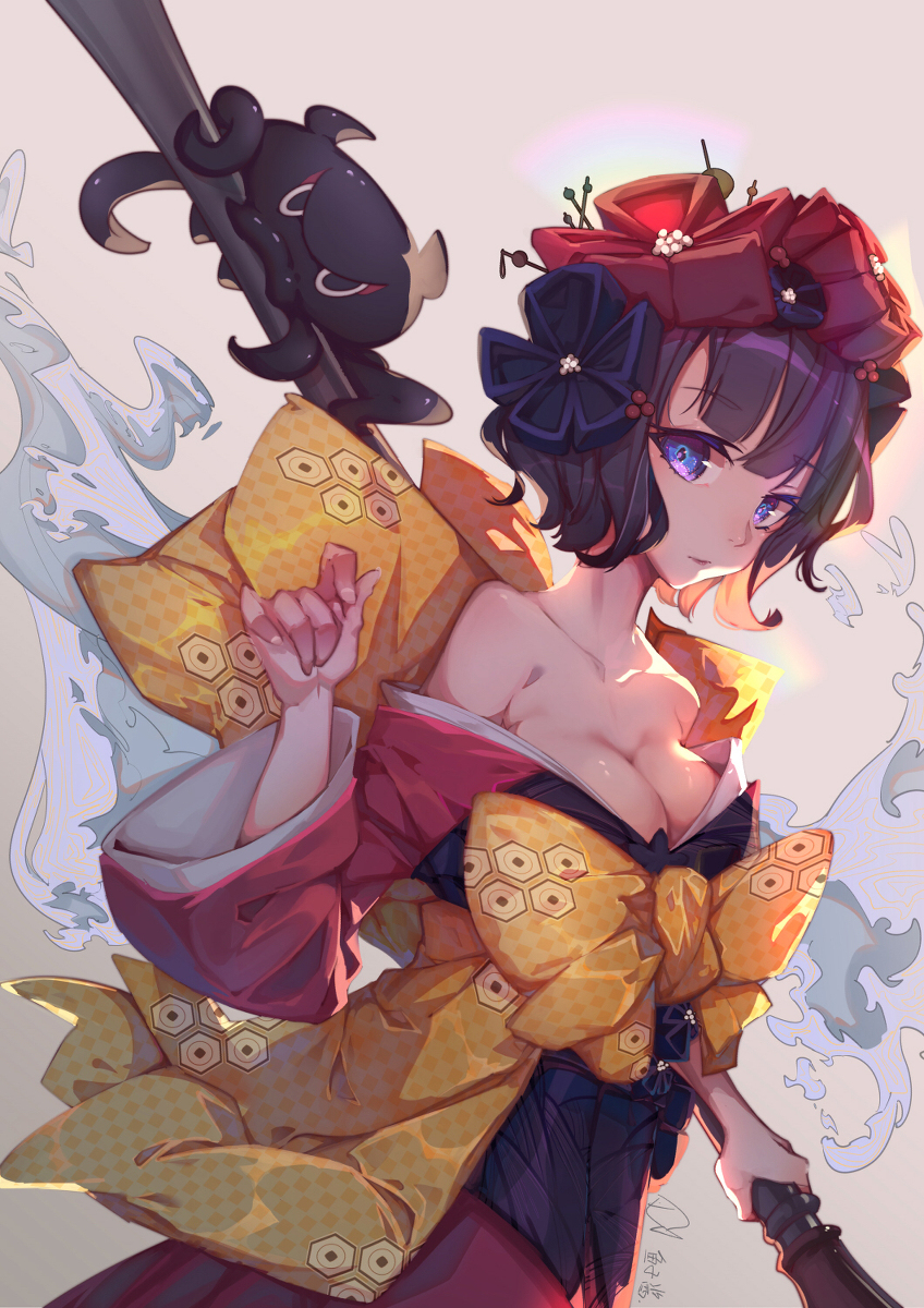 This is a pixiv picture whose title is 葛飾北斎.