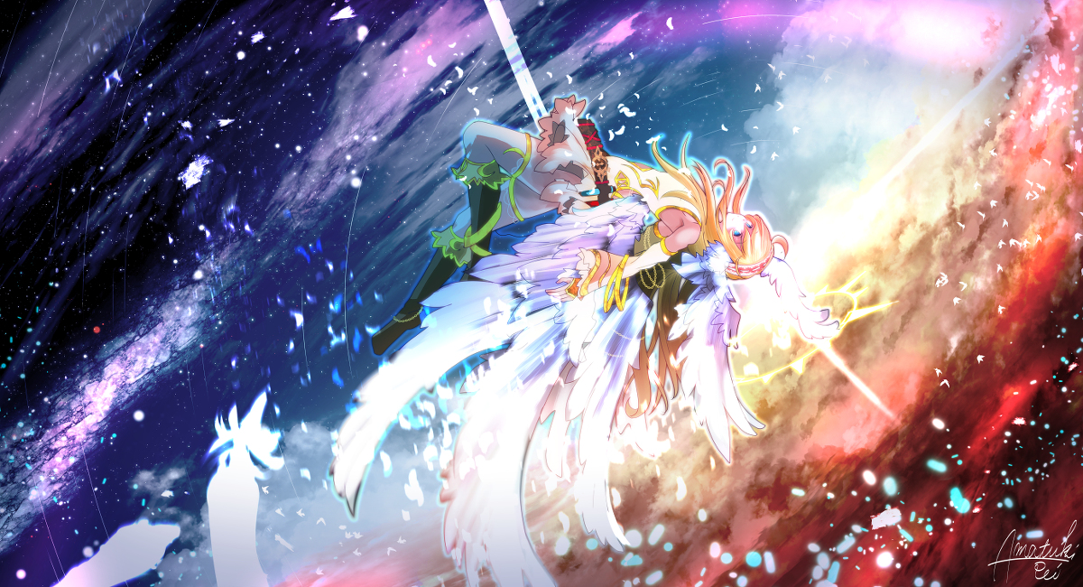 This is a pixiv picture whose title is 【お仕事】TCG NOVA:ガディアンライト.