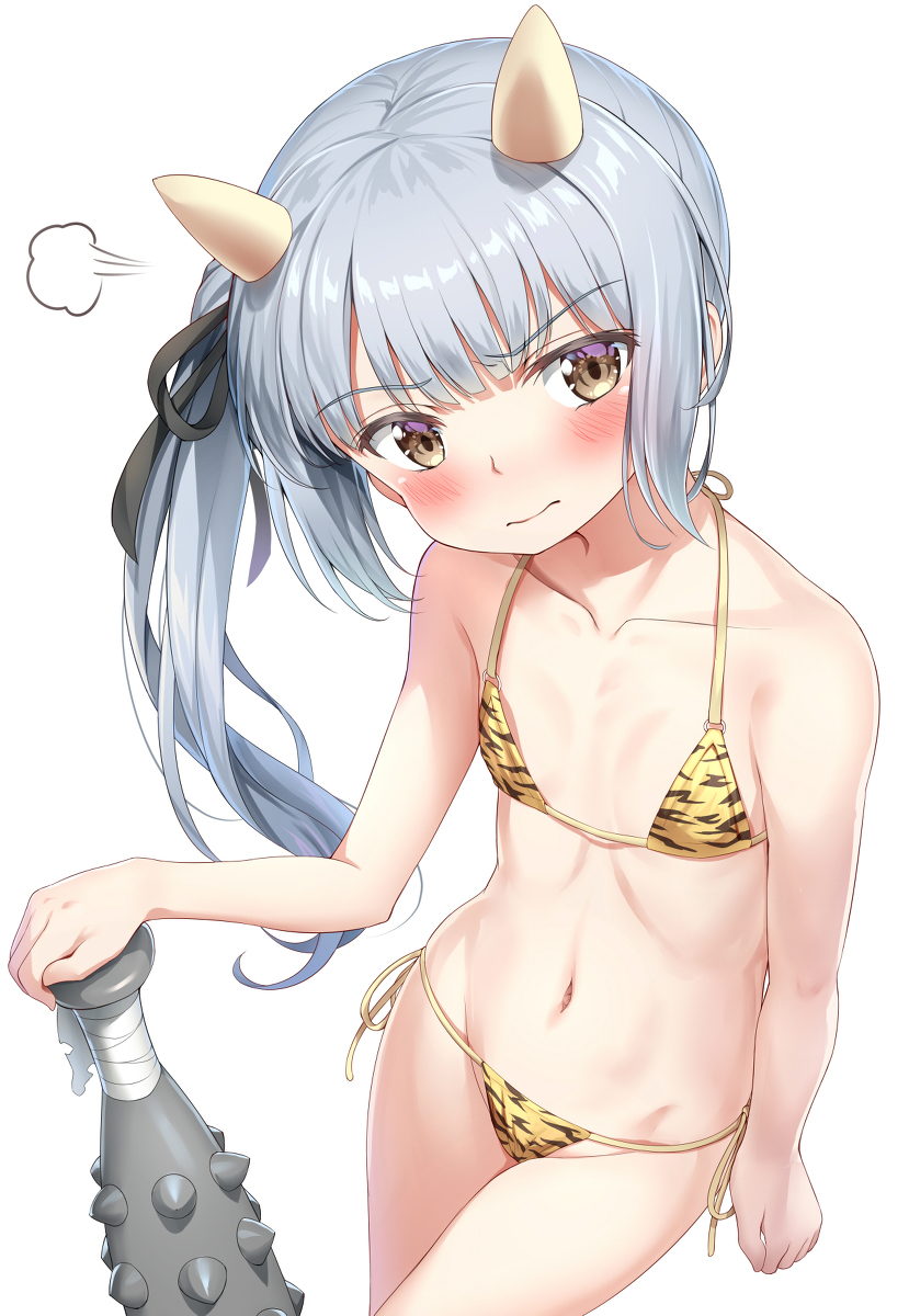 This is a pixiv picture whose title is 鬼も内（霞、曙、満潮）.