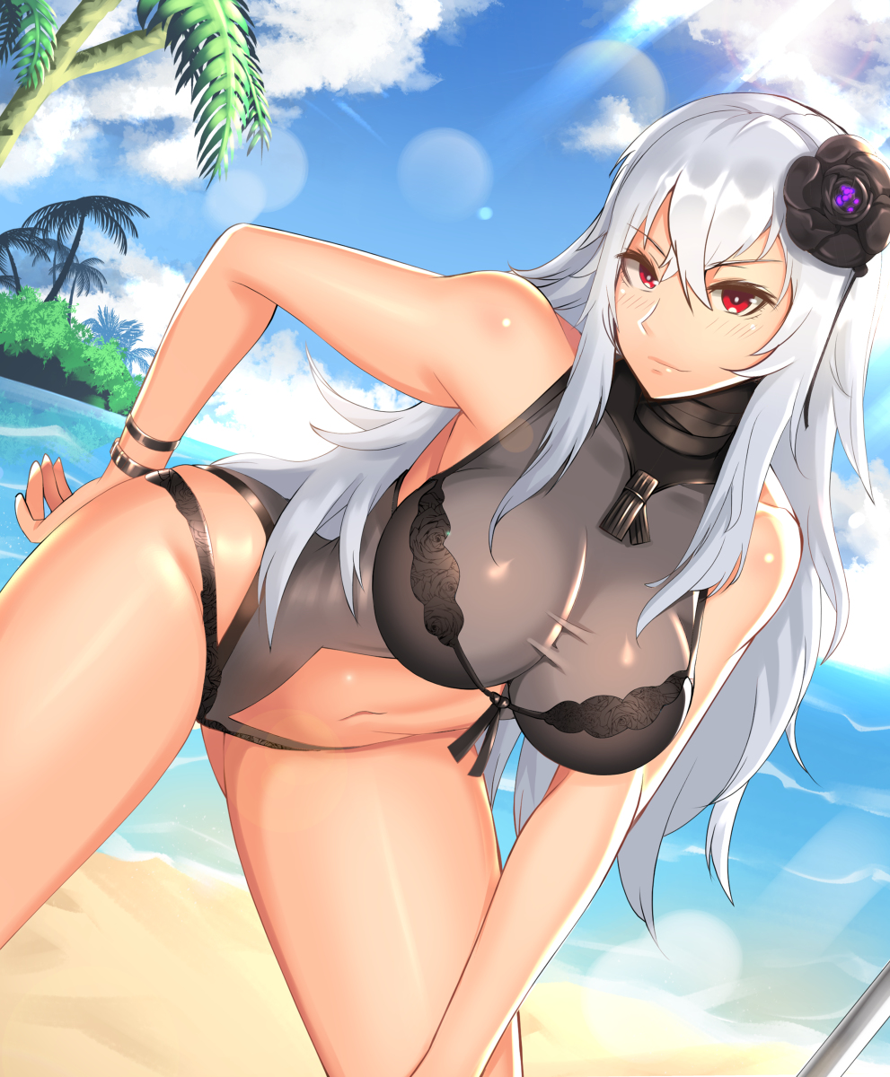 This is a pixiv picture whose title is graf zeppelin.