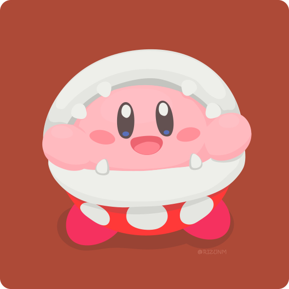 This is a pixiv picture whose title is kirby[1].