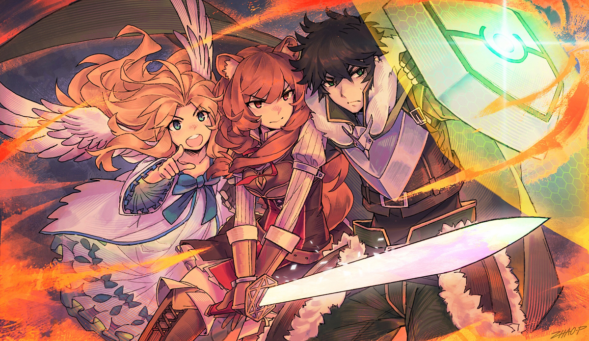 This is a pixiv picture whose title is The Rising of the Shield Hero.