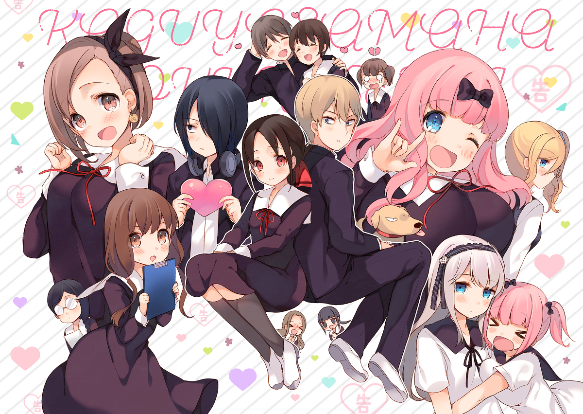 This is a pixiv picture whose title is かぐや様.