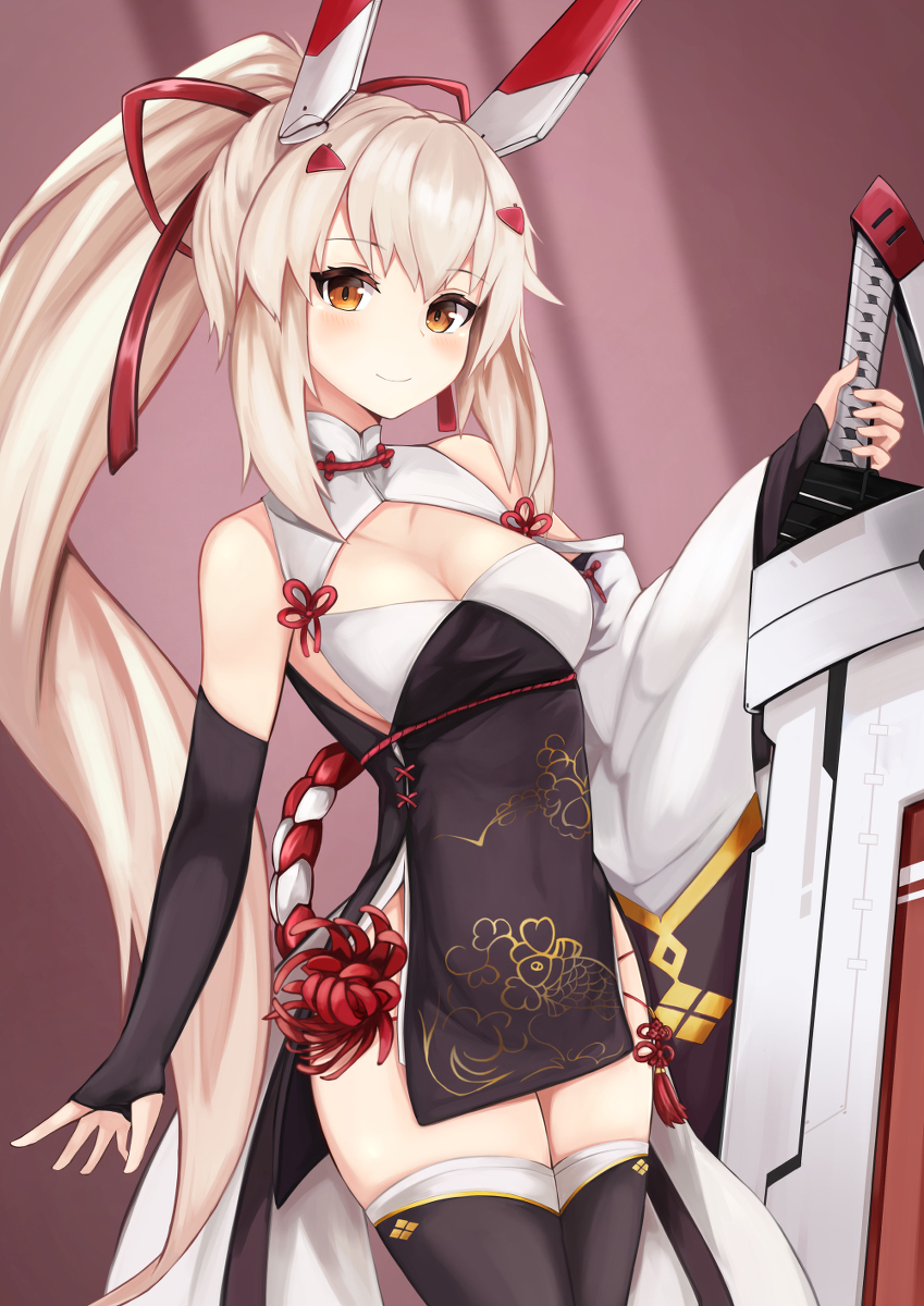 This is a pixiv picture whose title is 綾波.