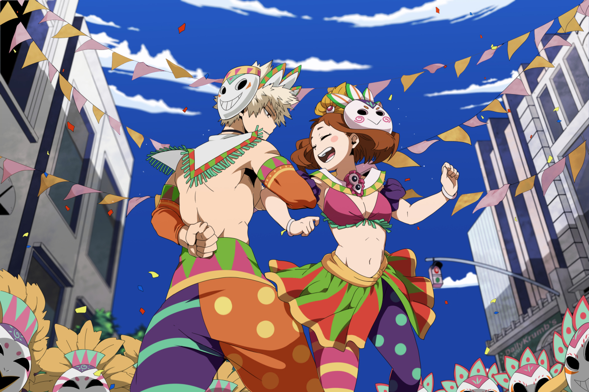 This is a pixiv picture whose title is Kacchako Masskara Festival.