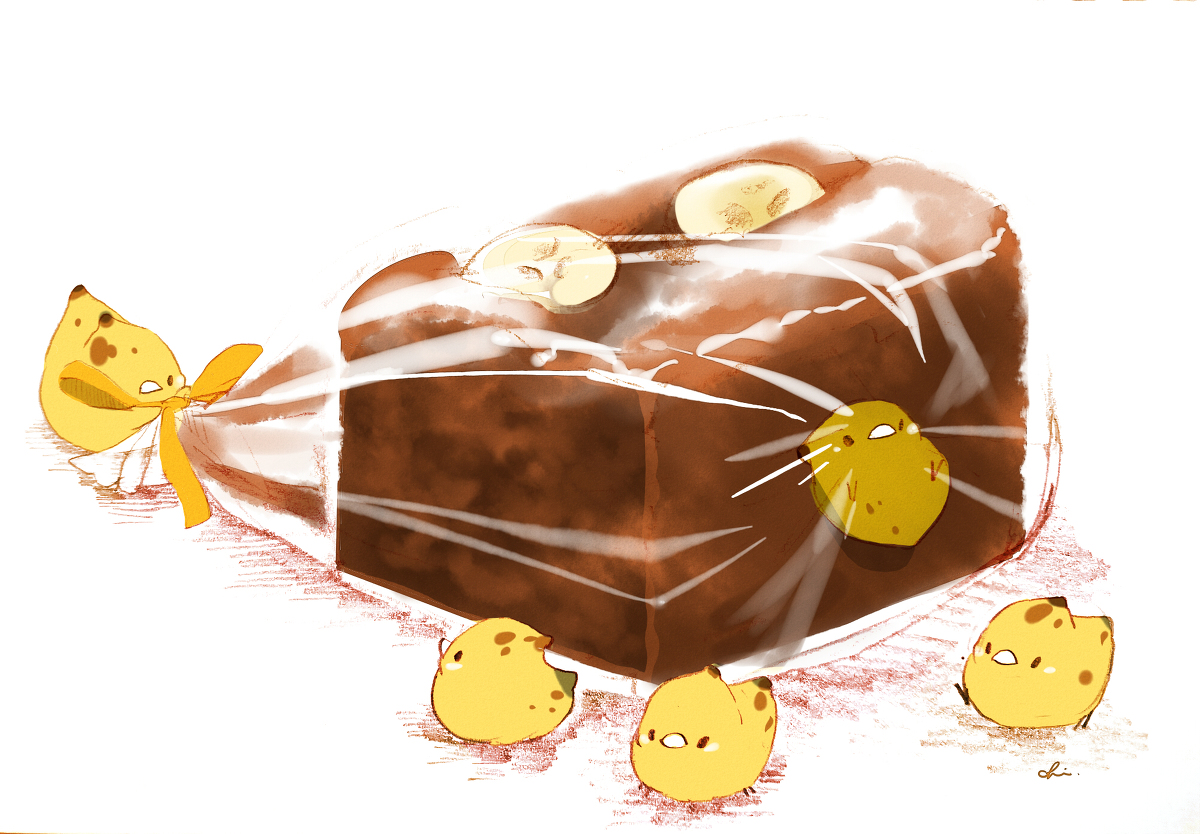 This is a pixiv picture whose title is チョコバナナパウンド.