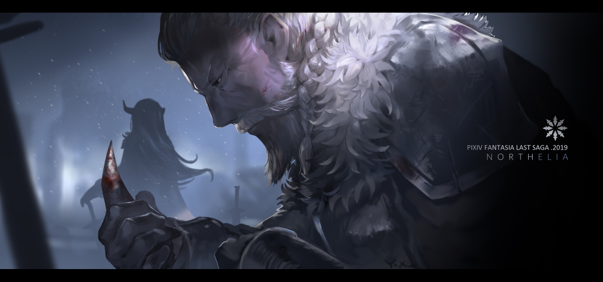 This is a pixiv picture whose title is 【PFLS】Loyal&Sword.