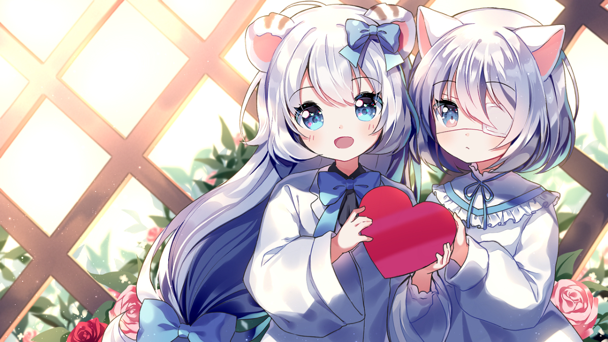This is a pixiv picture whose title is ♥.