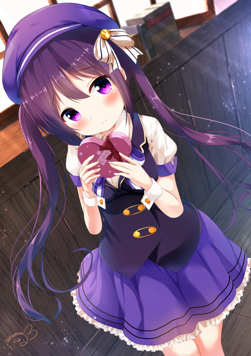This is a pixiv picture whose title is リゼちゃん誕生日おめでとう＆ハッピーバレンタイン.
