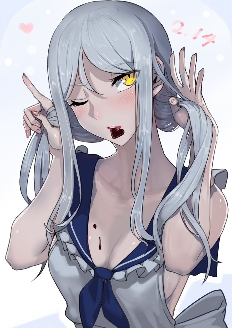 This is a pixiv picture whose title is ♡2.14.