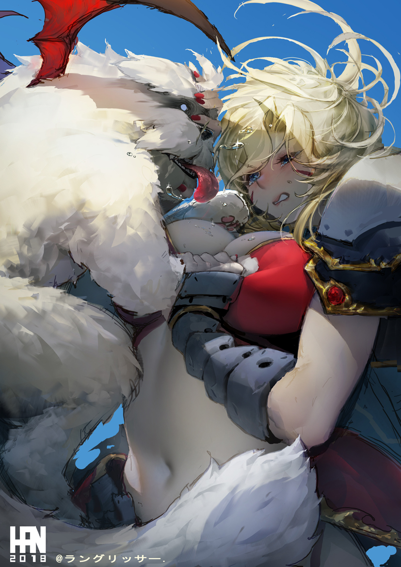 This is a pixiv picture whose title is 梦幻模拟战 情人节快乐.