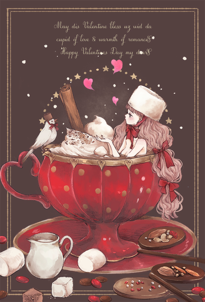 This is a pixiv picture whose title is Happy Valentine.