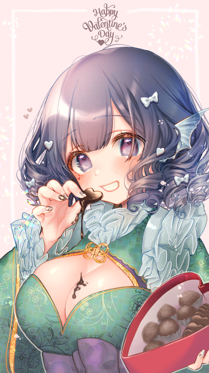 This is a pixiv picture whose title is ♡ハッピー　バレンタイン♡.