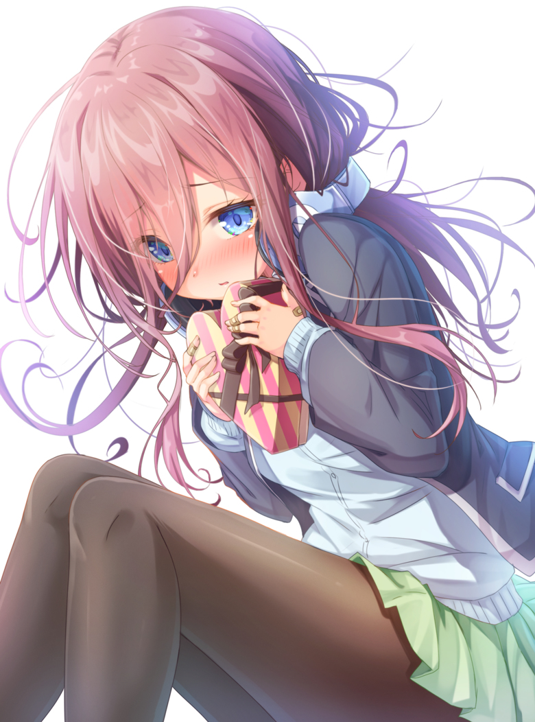 This is a pixiv picture whose title is 中野三玖.