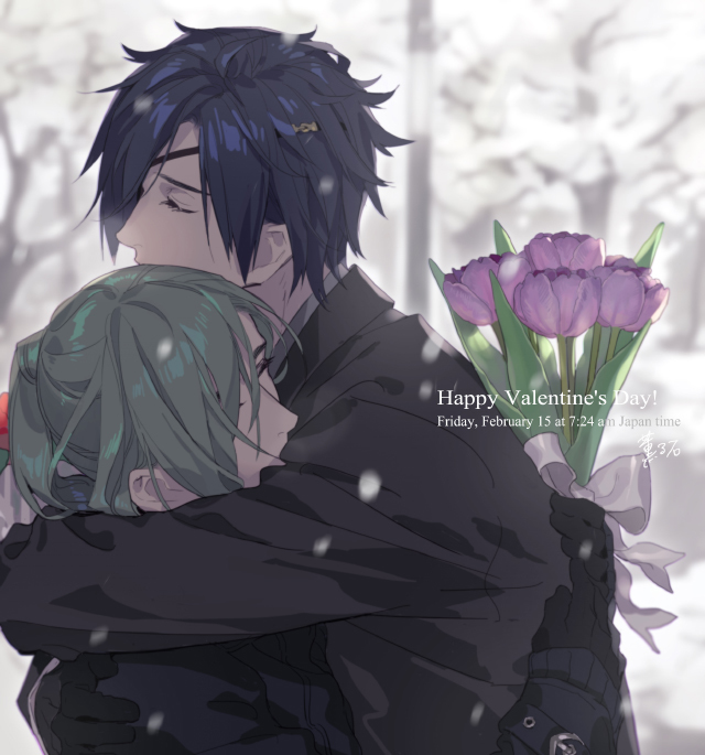 This is a pixiv picture whose title is Happy Valentine's Day!.