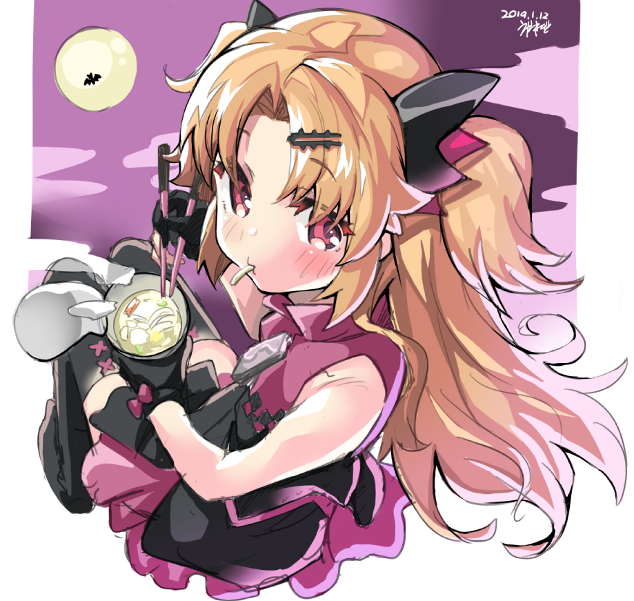 This is a pixiv picture whose title is 1月に描いたラクガキ.