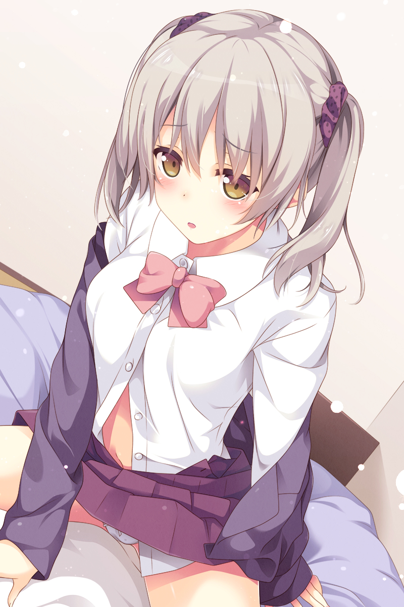 This is a pixiv picture whose title is お兄ちゃん...私もう...子供じゃないよ.