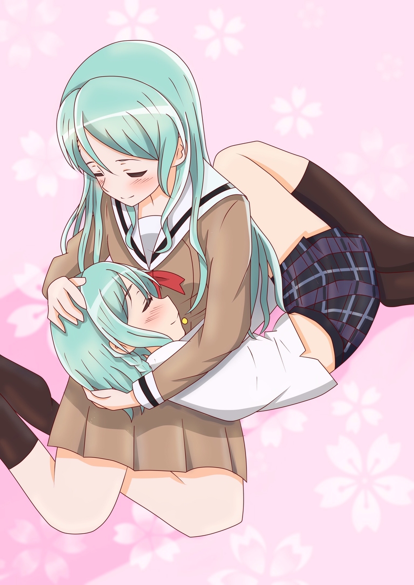 This is a pixiv picture whose title is さよひな2連♪.