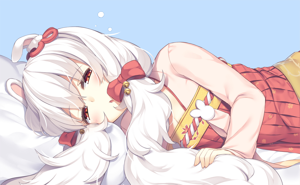 This is a pixiv picture whose title is おねむ.