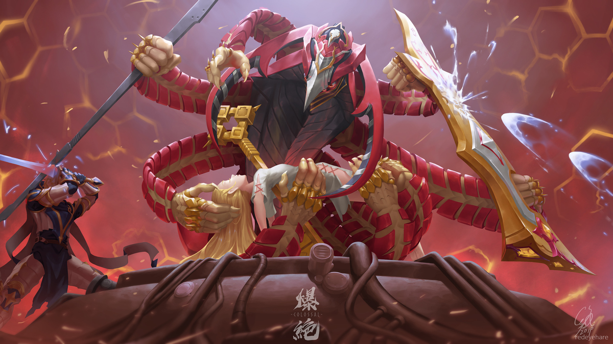 This is a pixiv picture whose title is アヴァロン.