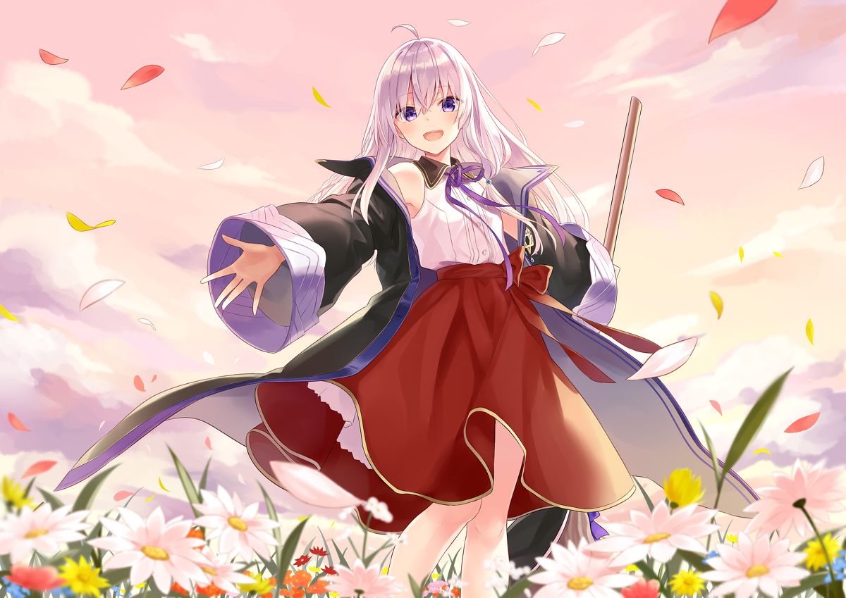 This is a pixiv picture whose title is Flower.