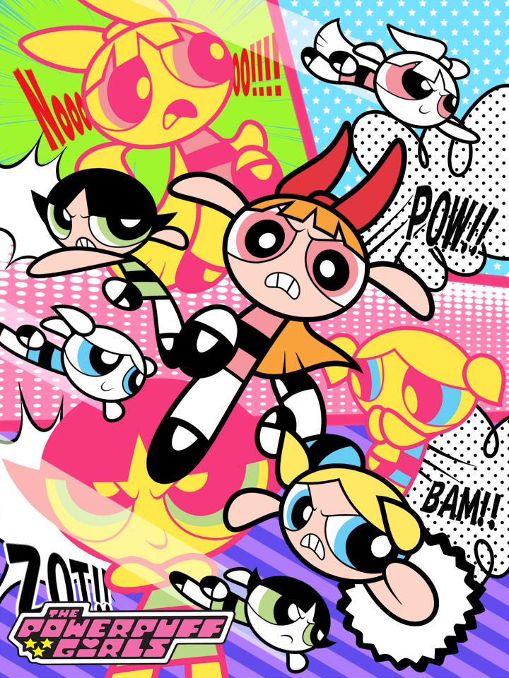 This is a pixiv picture whose title is パワーパフガールズ出動!!.