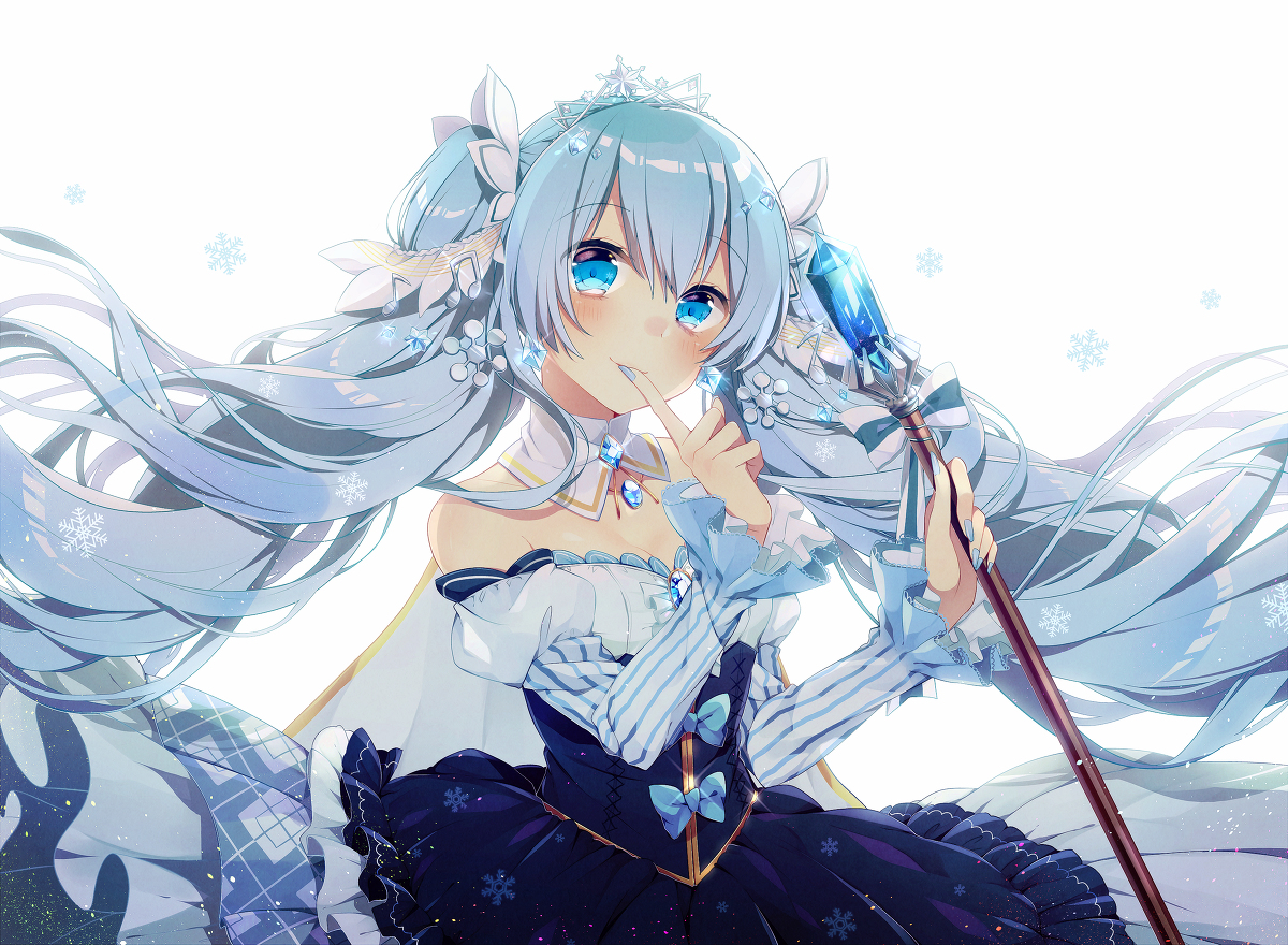 This is a pixiv picture whose title is Snow Princess.