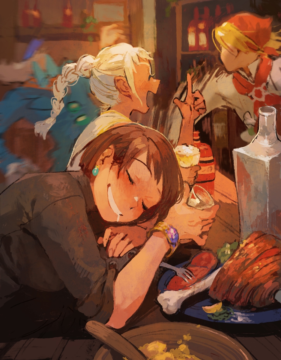 This is a pixiv picture whose title is 【PFLS】羽休め.