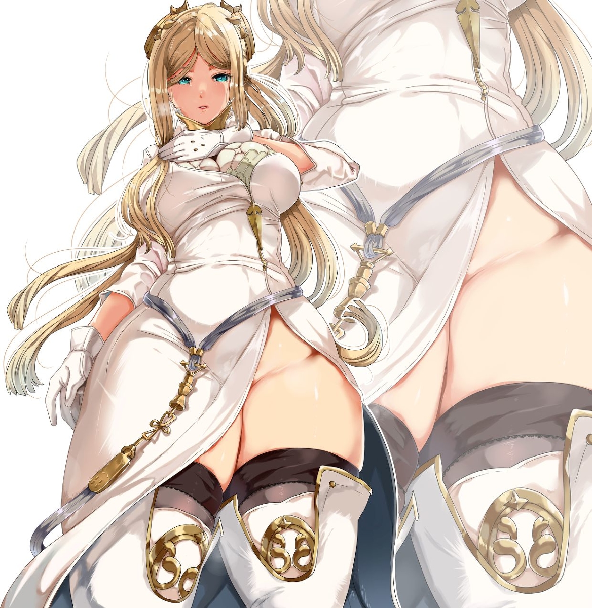 This is a pixiv picture whose title is 司令官「以上が作戦となる。人類に栄光あれ。」.