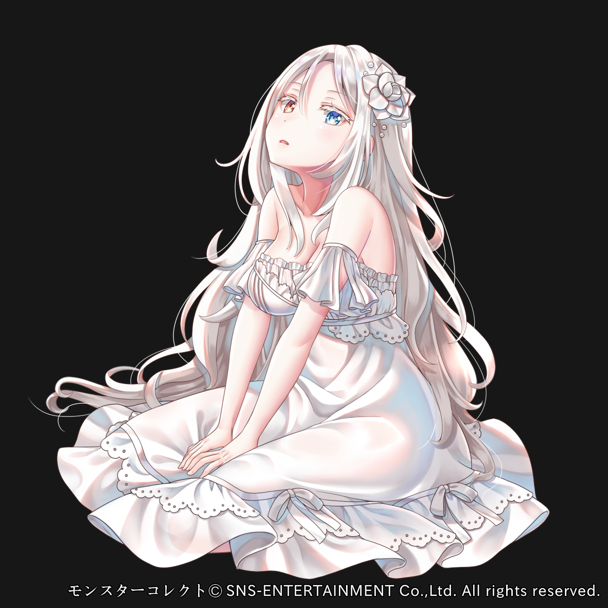 This is a pixiv picture whose title is 「モンスターコレクト」エディア.