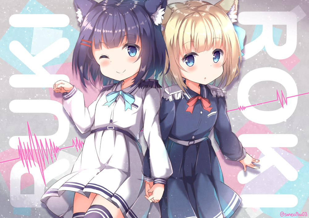 This is a pixiv picture whose title is ルキロキちゃんらくがき.