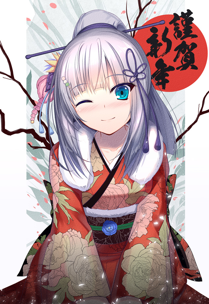 This is a pixiv picture whose title is 2019謹賀新年.