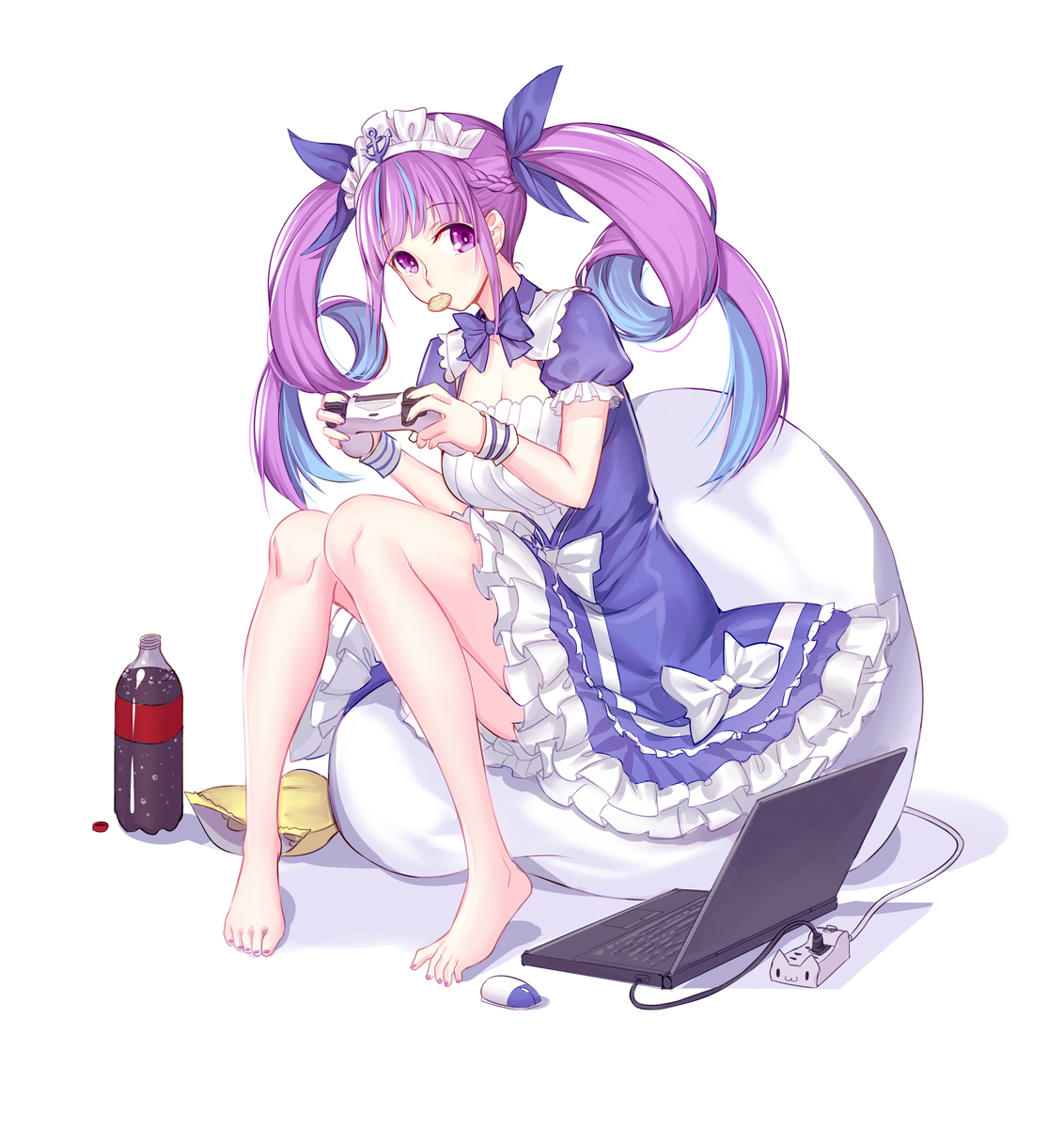 This is a pixiv picture whose title is 湊あくあ！.