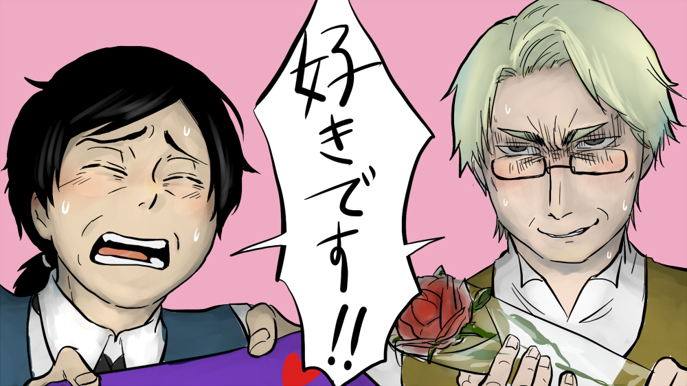 This is a pixiv picture whose title is バレンタインもう終わったらしいよ.